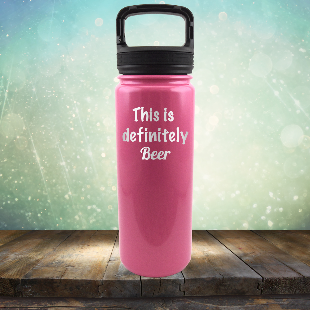 This is Definitely Beer - Laser Etched Tumbler Mug