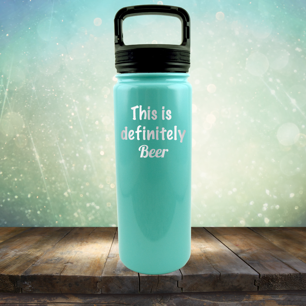 This is Definitely Beer - Laser Etched Tumbler Mug