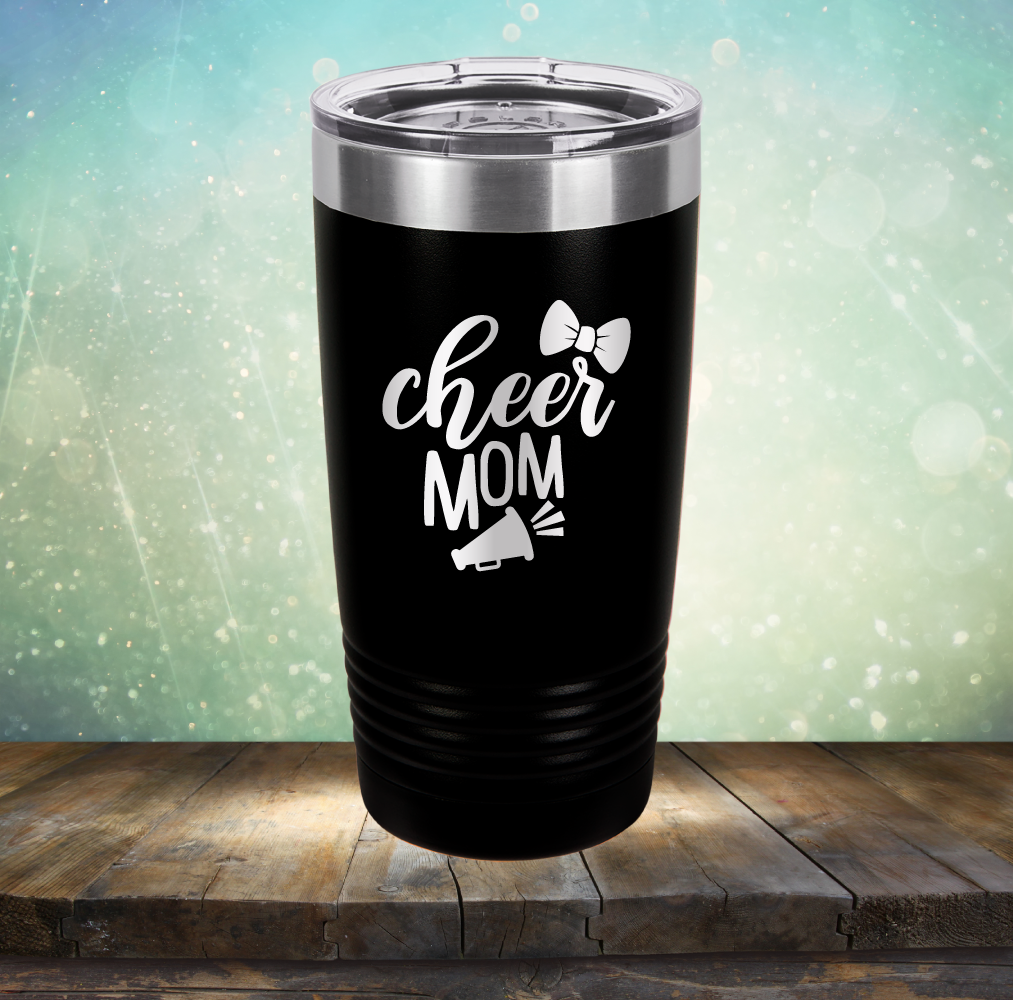 CHEER MOM Tumbler – Katie by the Glass