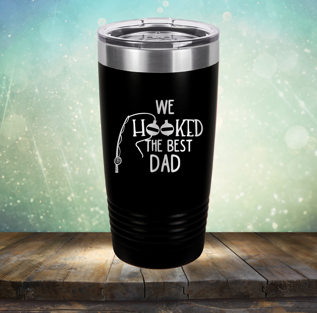 We Hooked the Best Dad Coffee Mug - Fishing Lover Father Gift - Berkley  Rose Collection