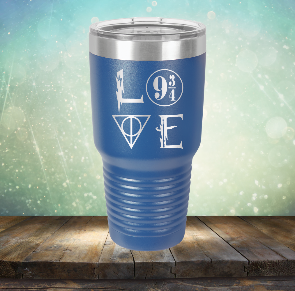 HP Love - Laser Etched Tumbler Mug