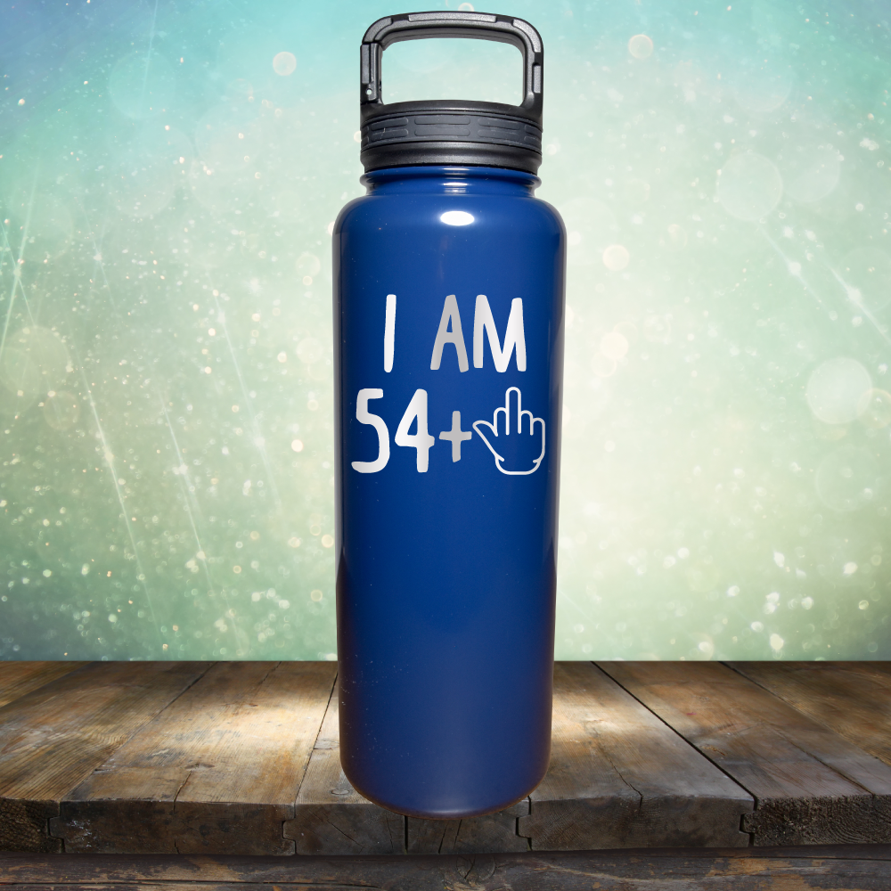 I Am 54 plus 1 - Laser Etched Tumbler Mug