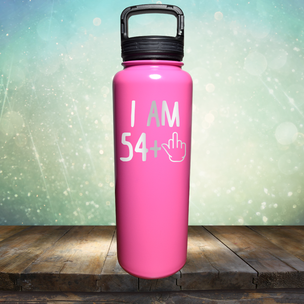 I Am 54 plus 1 - Laser Etched Tumbler Mug