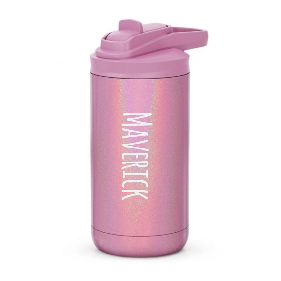 Personalized Water Bottle with Name - Vertical