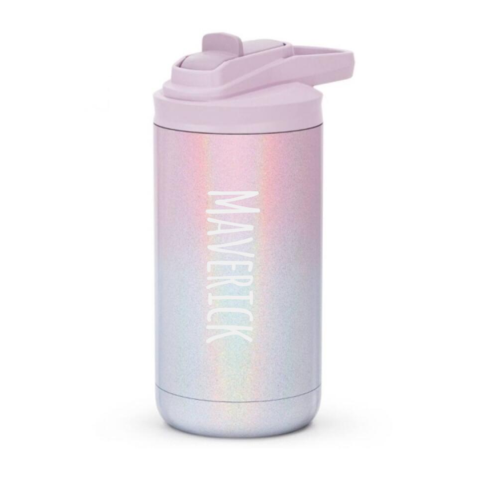 Personalized Name - Kids Water Bottle - Vertical