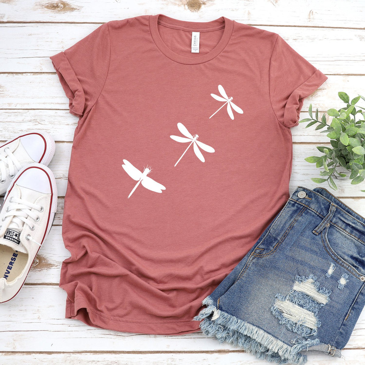 Dragonflies - Short Sleeve Tee Shirt