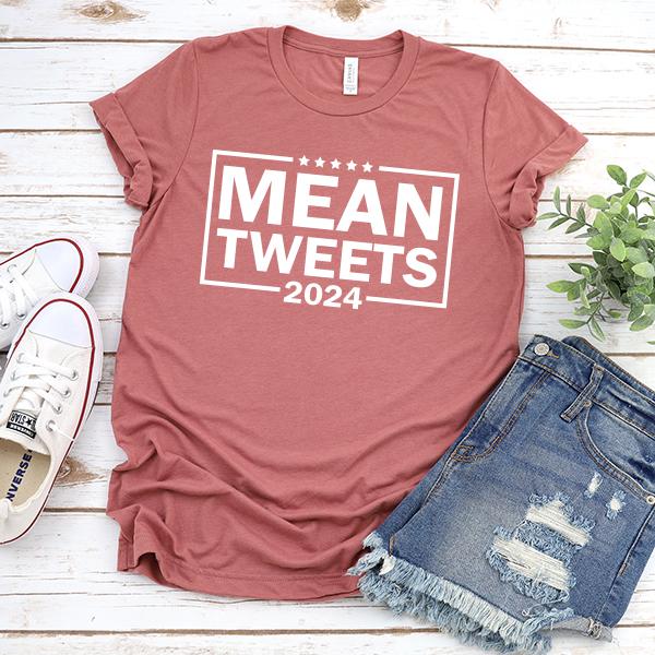 Mean Tweets 2024 - Short Sleeve Tee Shirt