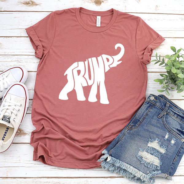 Trump Elephant - Short Sleeve Tee Shirt