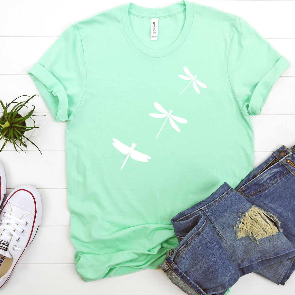 Dragonflies - Short Sleeve Tee Shirt