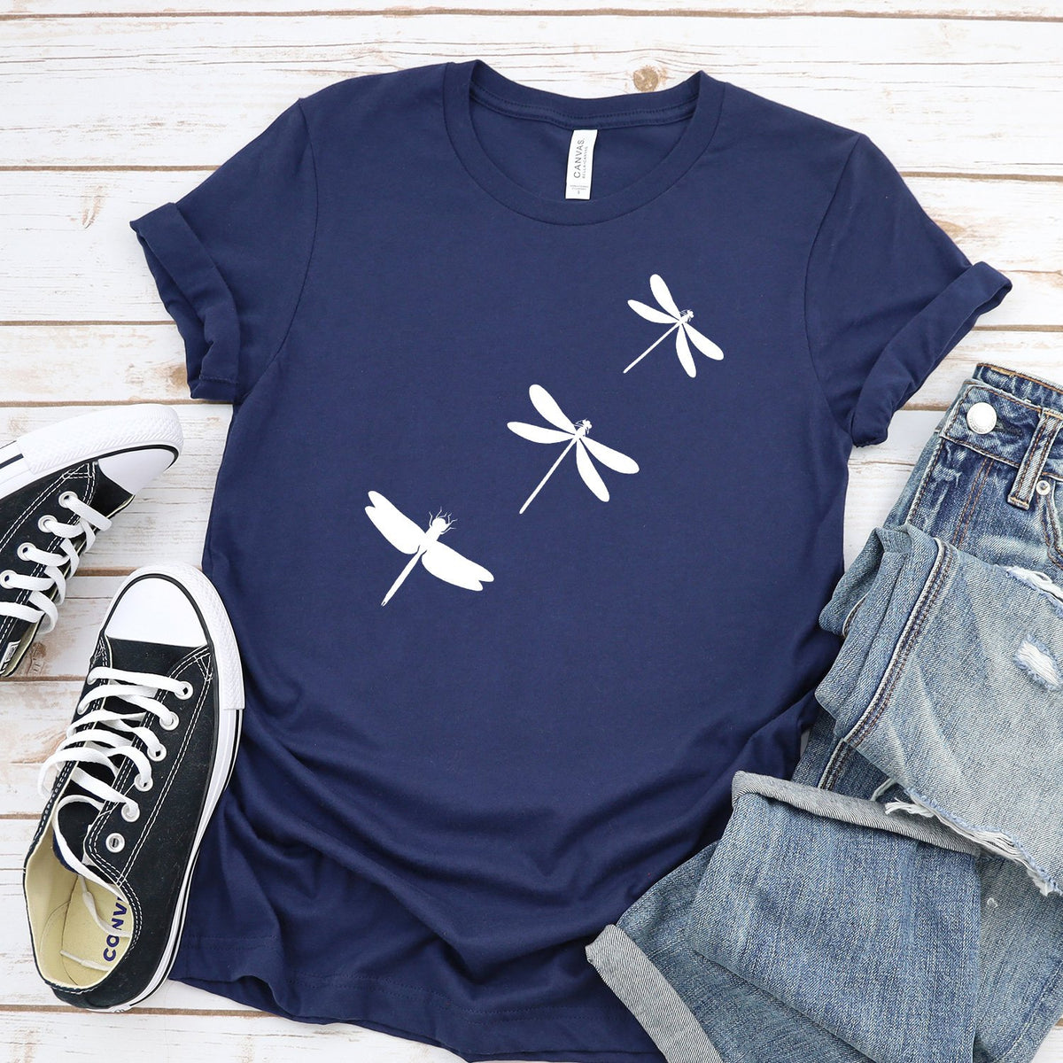 Dragonflies - Short Sleeve Tee Shirt