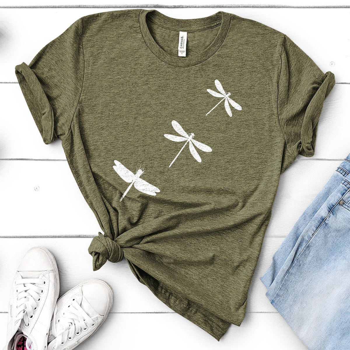 Dragonflies - Short Sleeve Tee Shirt