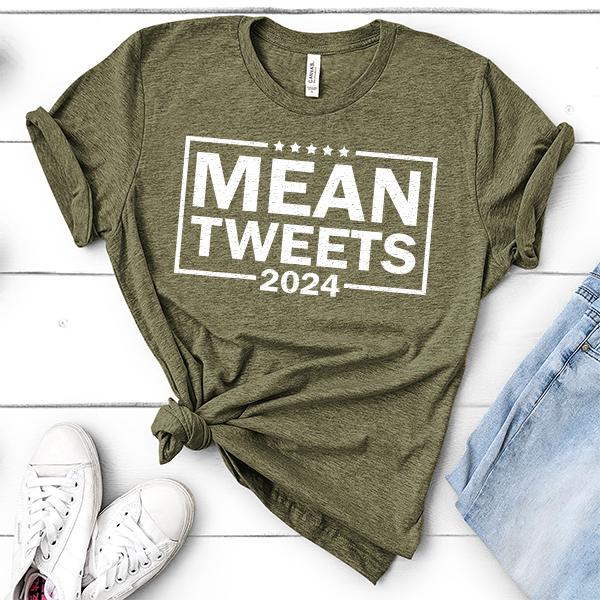 Mean Tweets 2024 - Short Sleeve Tee Shirt