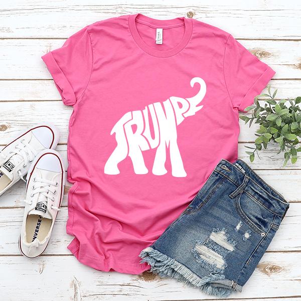 Trump Elephant - Short Sleeve Tee Shirt