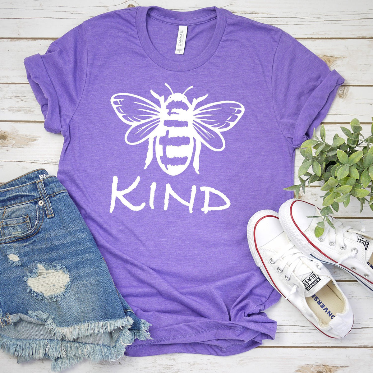 Bee Kind - Short Sleeve Tee Shirt