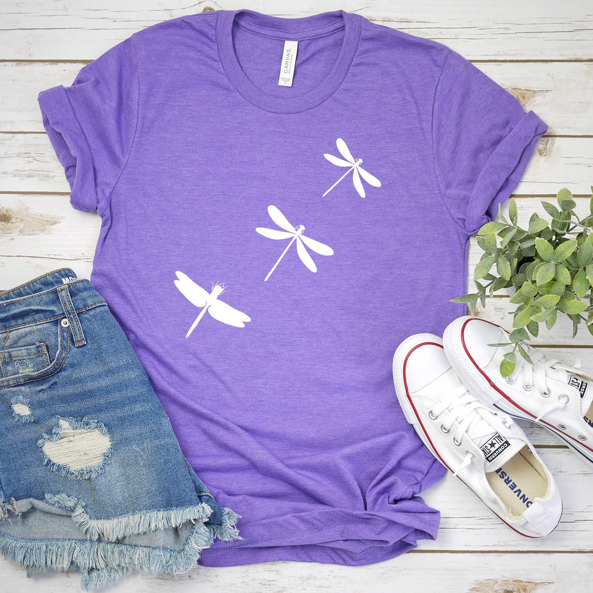 Dragonflies - Short Sleeve Tee Shirt