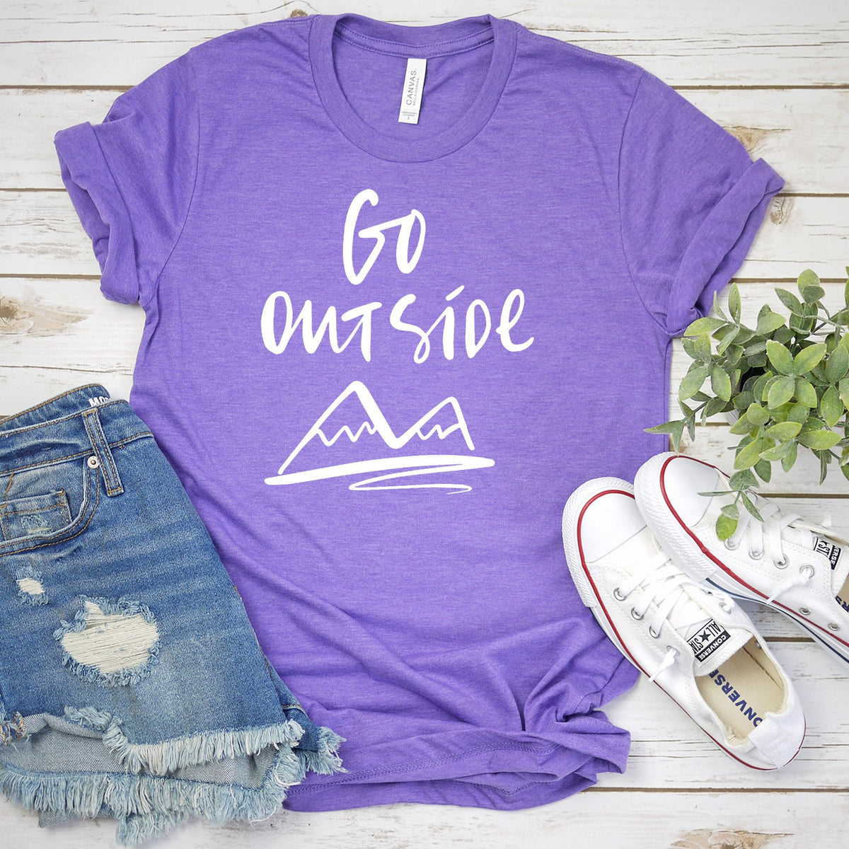 Go Outside - Short Sleeve Tee Shirt