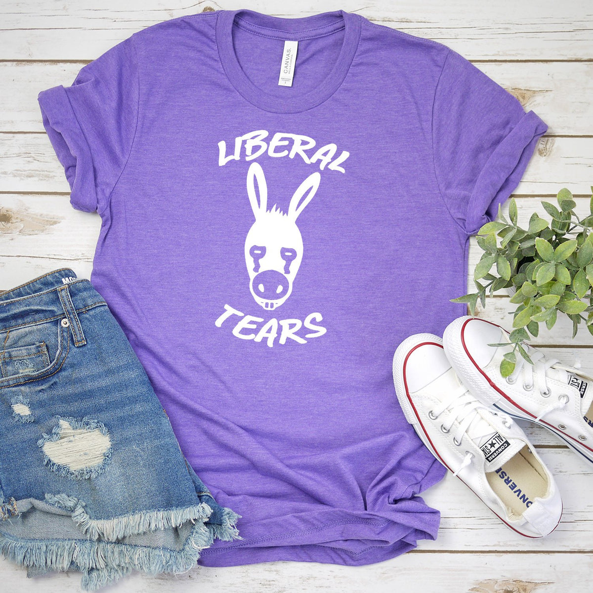 Liberal Tears Donkey - Short Sleeve Tee Shirt