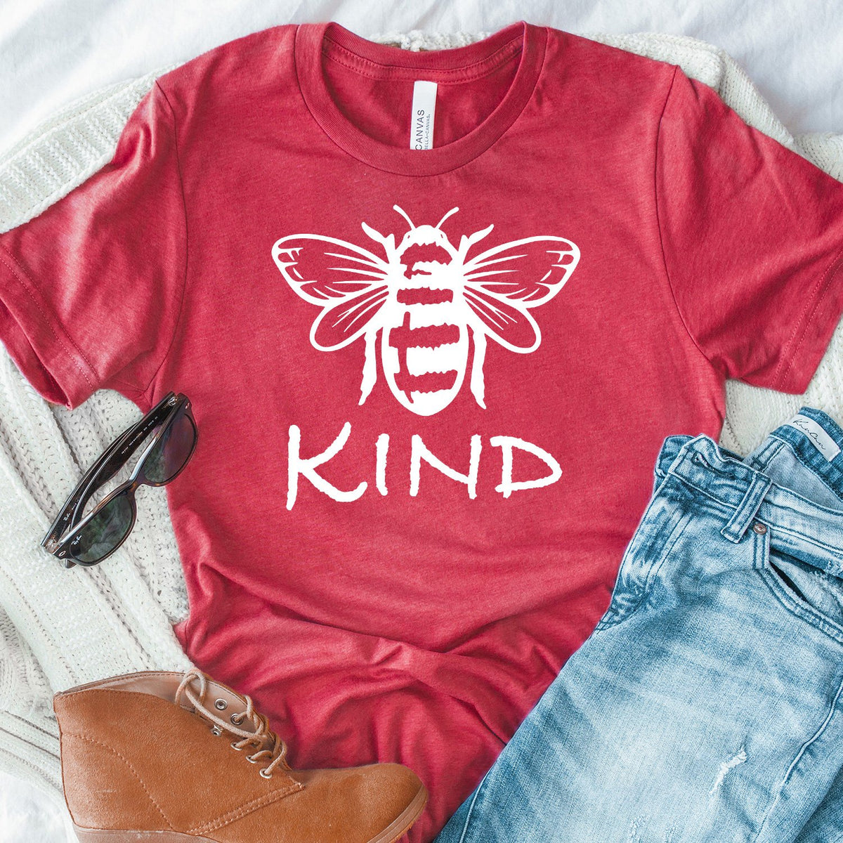 Bee Kind - Short Sleeve Tee Shirt