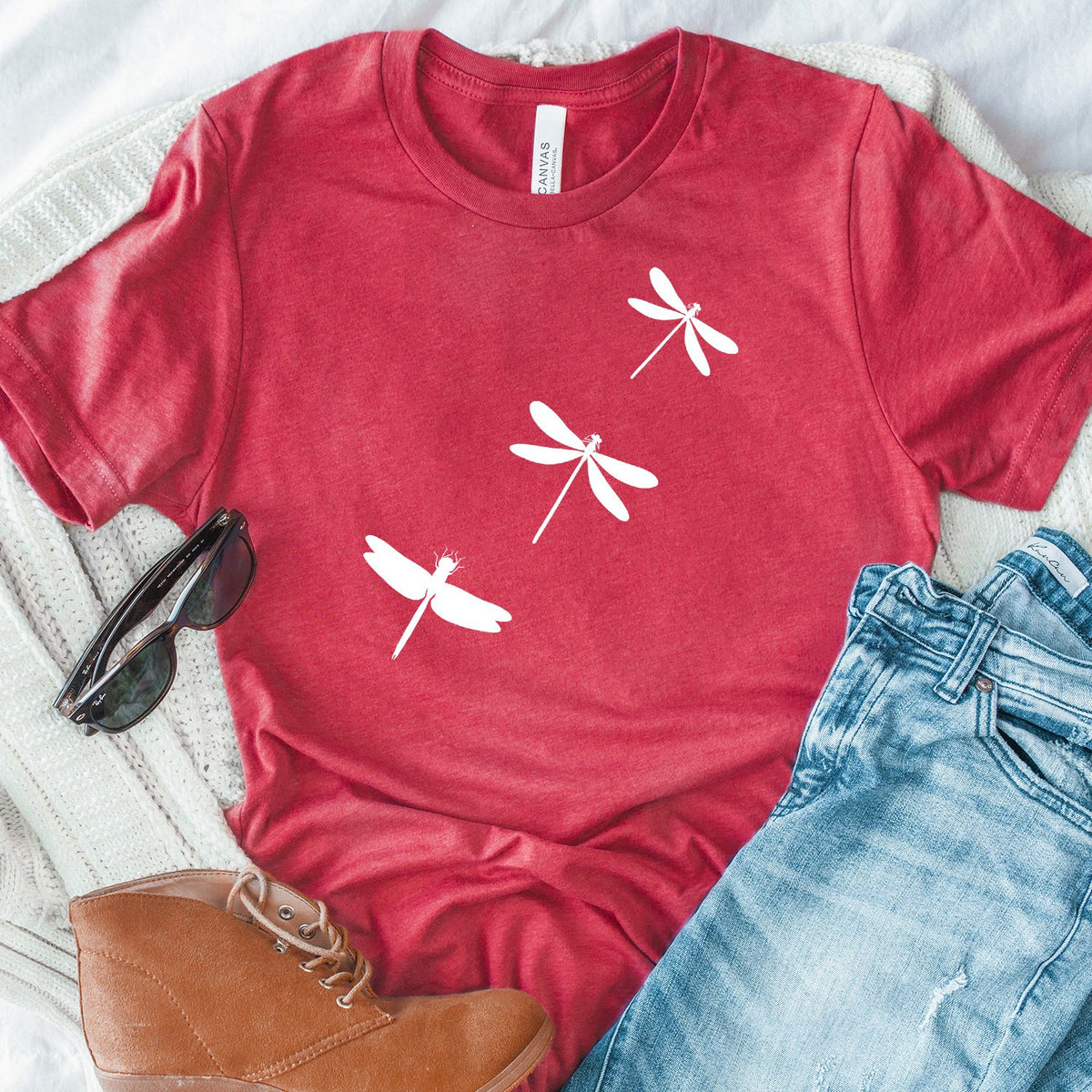 Dragonflies - Short Sleeve Tee Shirt