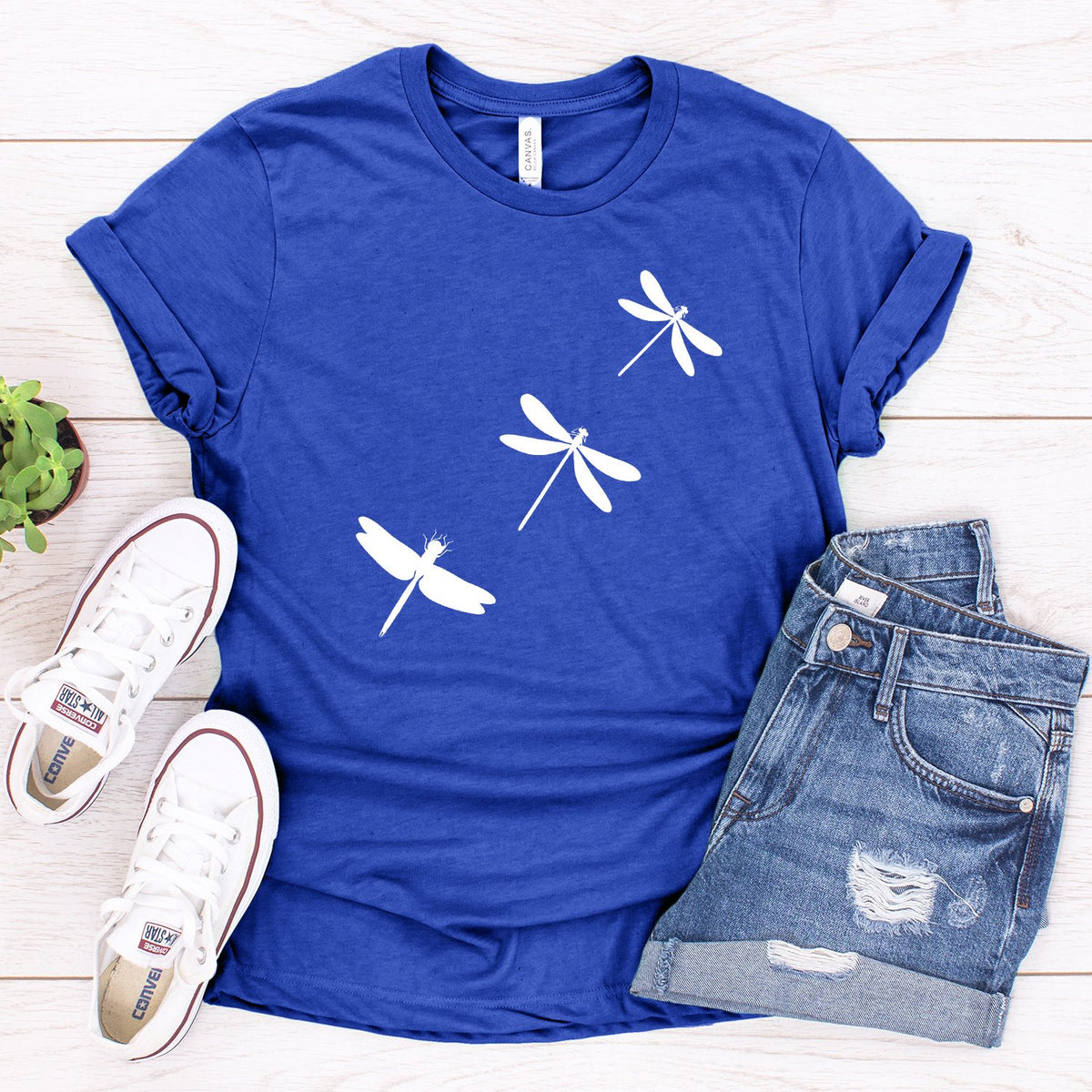 Dragonflies - Short Sleeve Tee Shirt