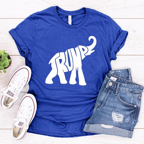 Trump Elephant - Short Sleeve Tee Shirt