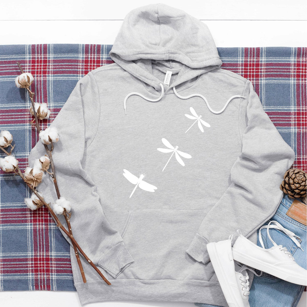 Dragonflies - Hoodie Sweatshirt