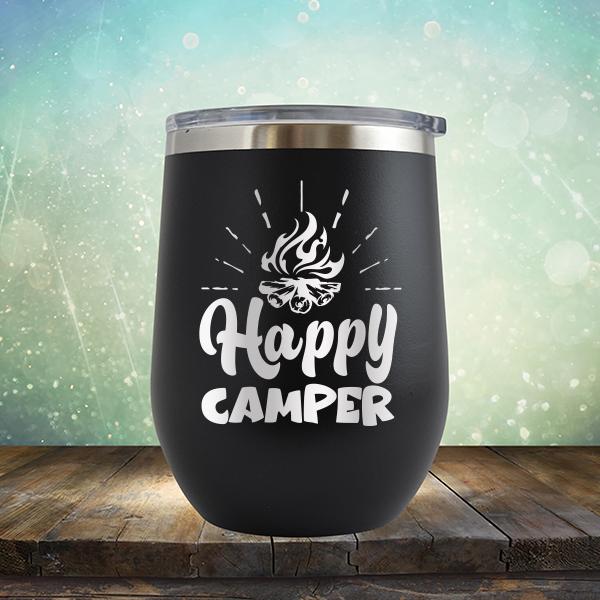 Happy Camper - Stemless Wine Cup