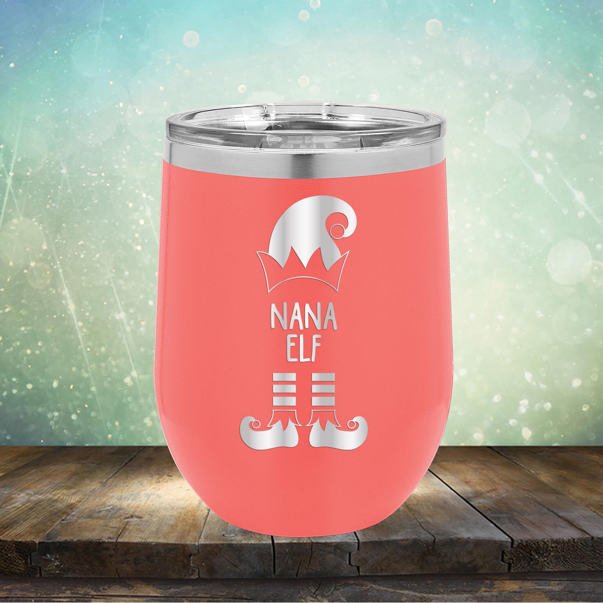 Nana Elf - Stemless Wine Cup