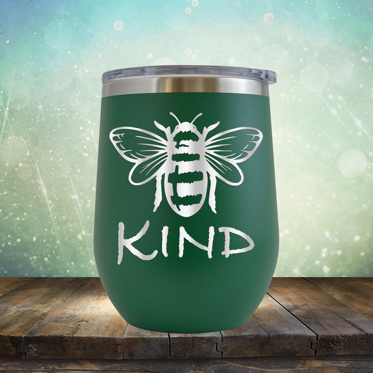 Bee Kind - Stemless Wine Cup