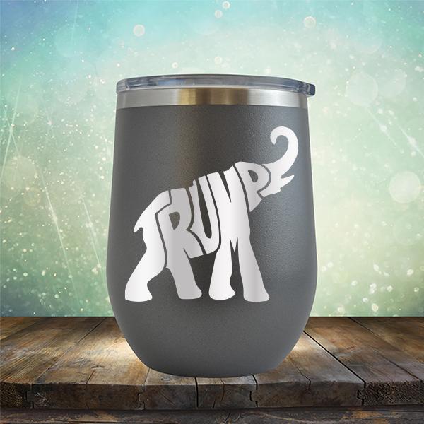 Trump Elephant - Stemless Wine Cup