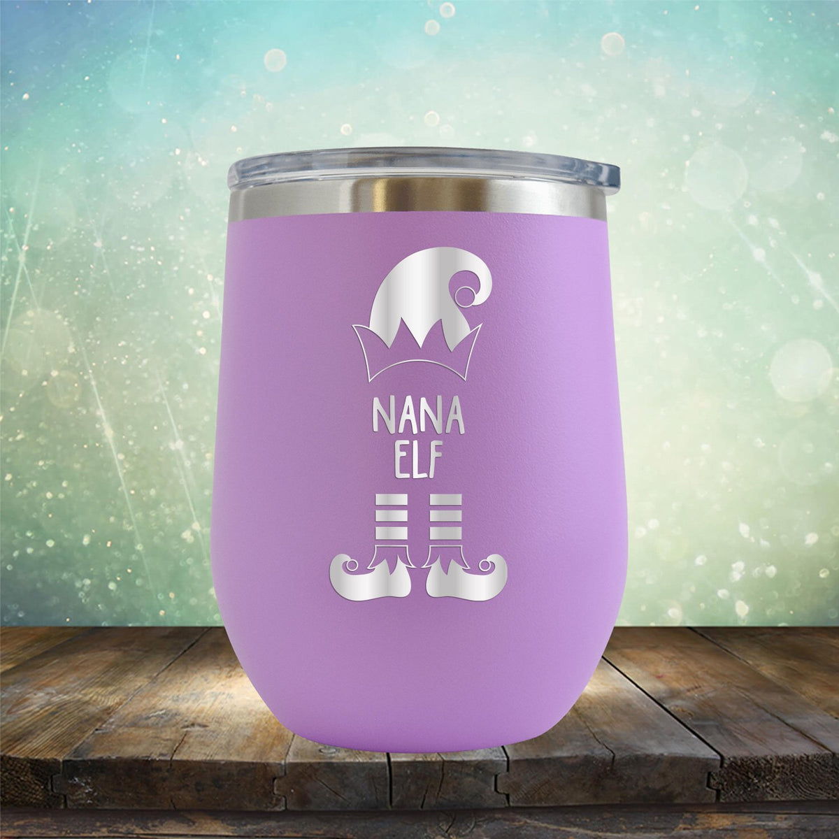 Nana Elf - Stemless Wine Cup