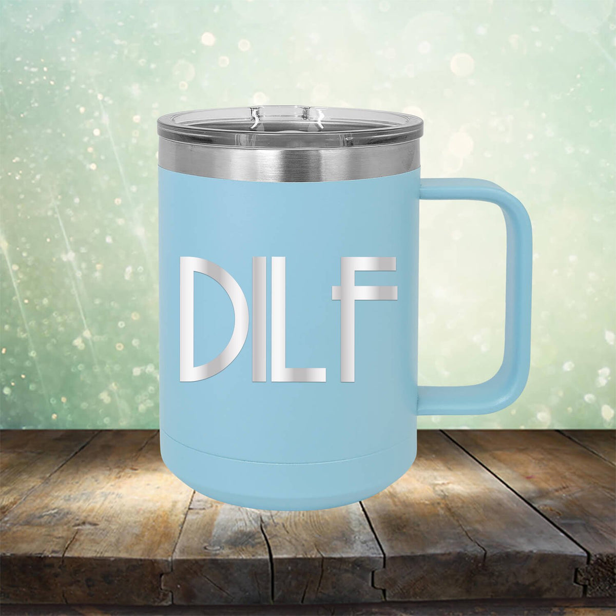DILF - Laser Etched Tumbler Mug