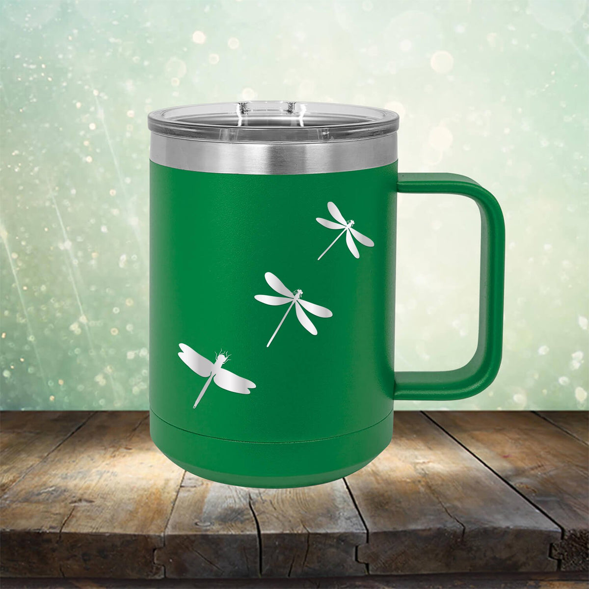 Dragonflies - Laser Etched Tumbler Mug