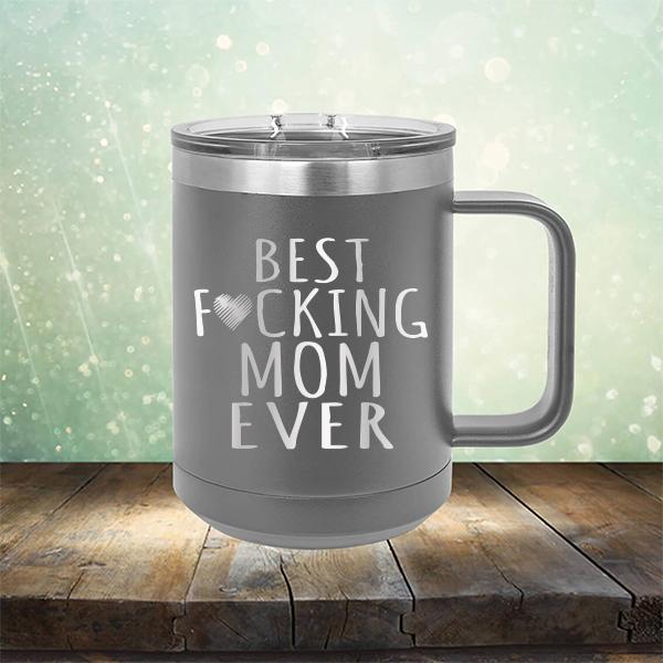 Metal Coffee and Tea Travel Mug Love Is The Best Mom - Stainless