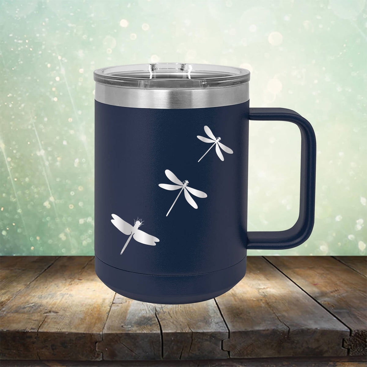 Dragonflies - Laser Etched Tumbler Mug