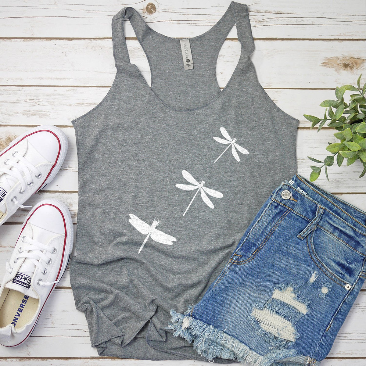 Dragonflies - Tank Top Racerback