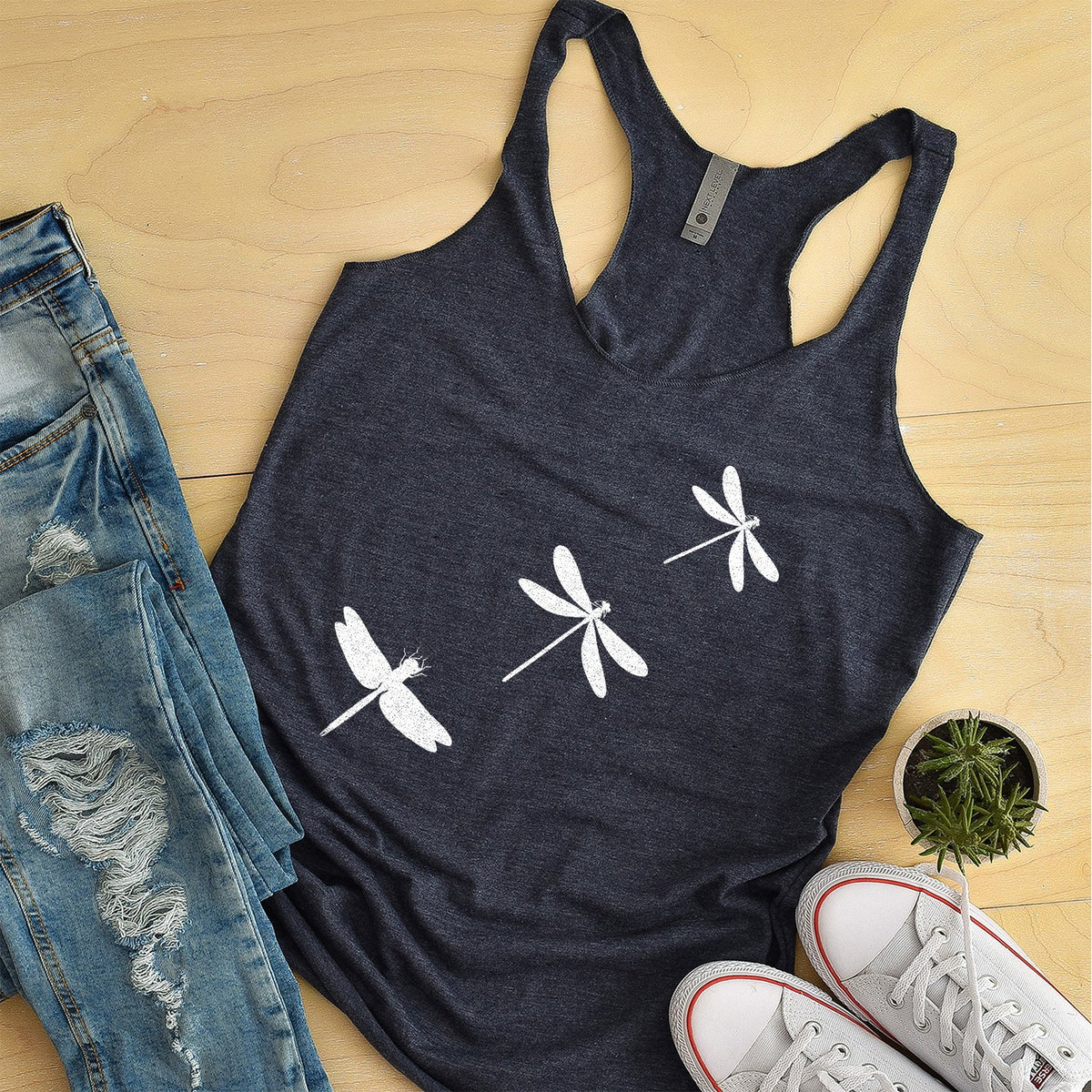 Dragonflies - Tank Top Racerback