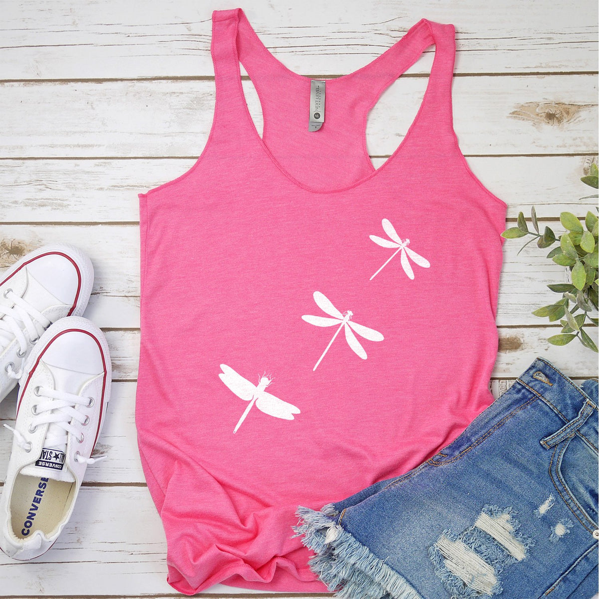 Dragonflies - Tank Top Racerback