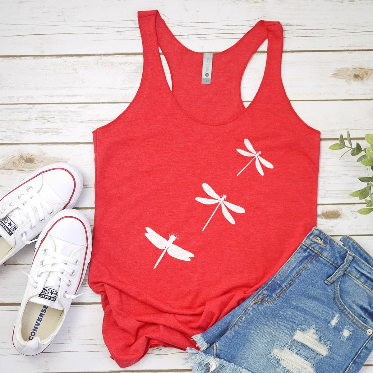 Dragonflies - Tank Top Racerback