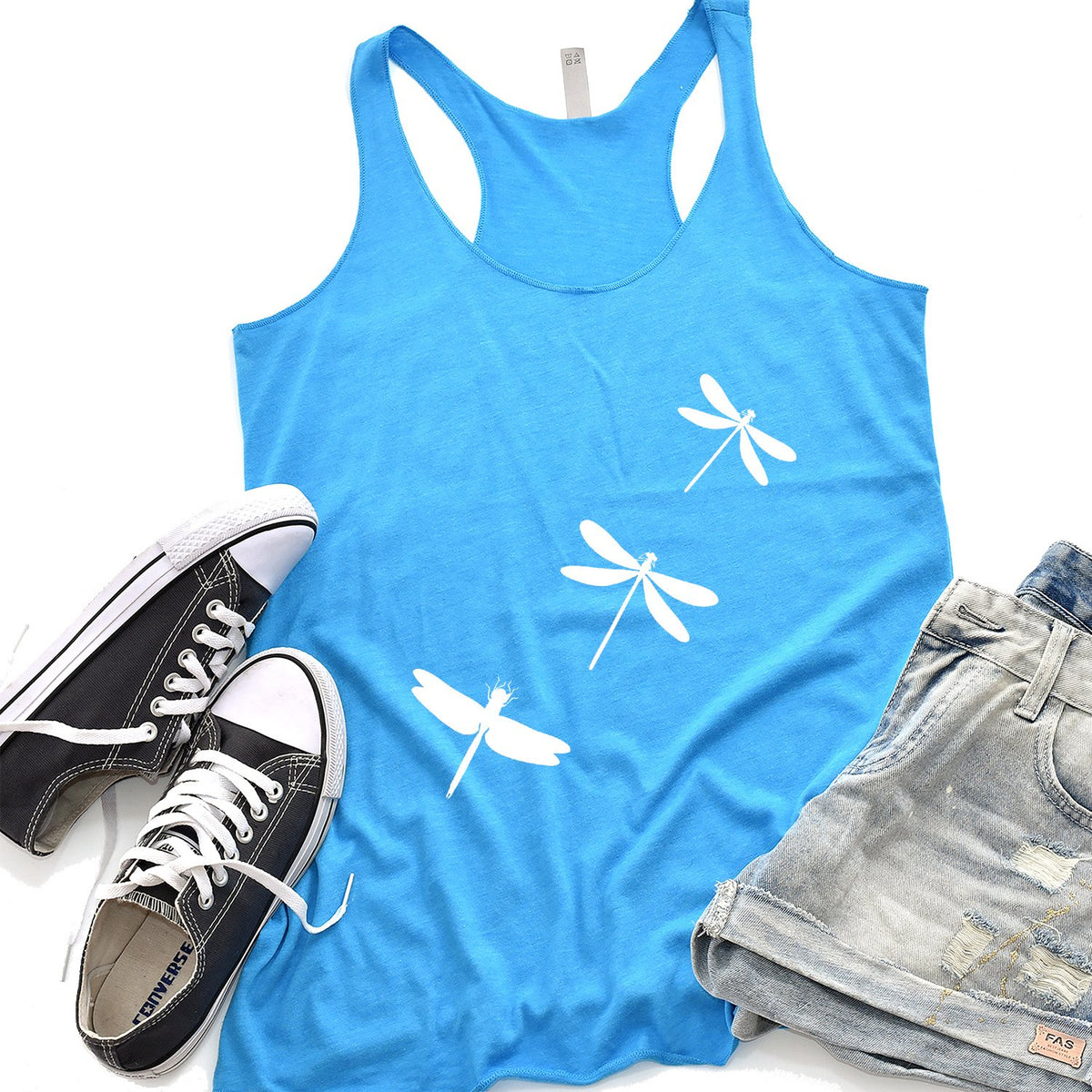 Dragonflies - Tank Top Racerback