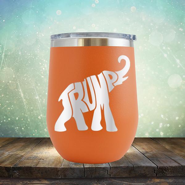 Trump Elephant - Stemless Wine Cup