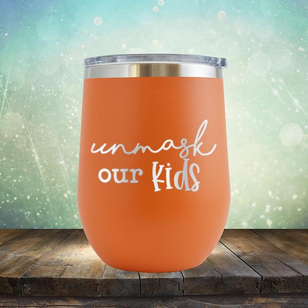 Unmask Our Kids - Stemless Wine Cup