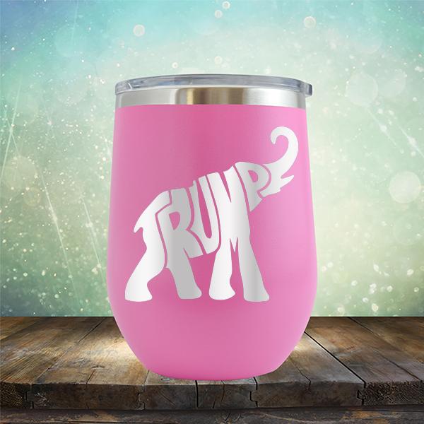 Trump Elephant - Stemless Wine Cup