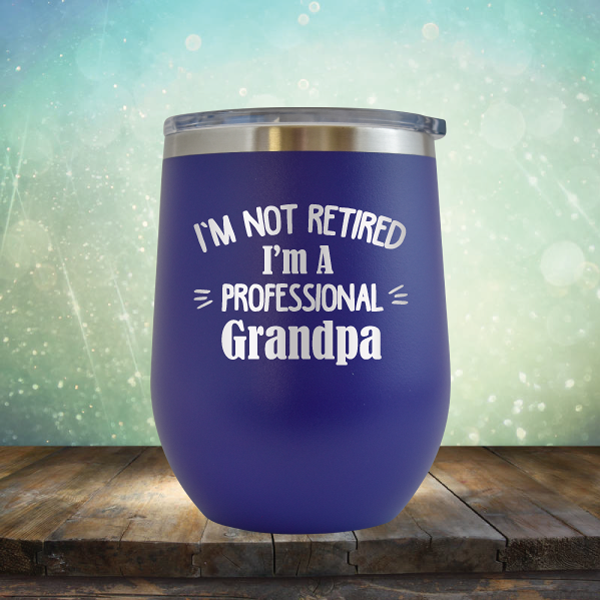 Professional Grandpa - Stemless Wine Cup