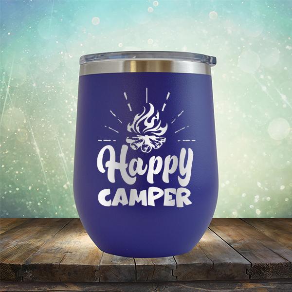 Happy Camper - Stemless Wine Cup