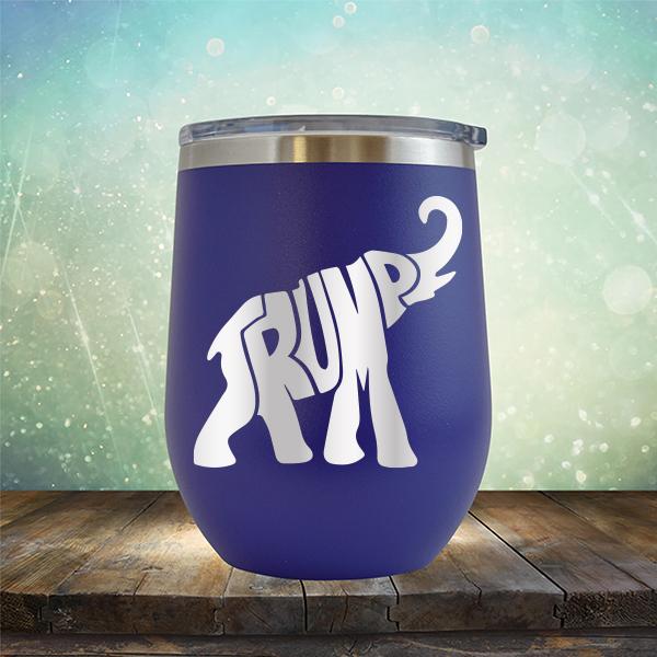 Trump Elephant - Stemless Wine Cup