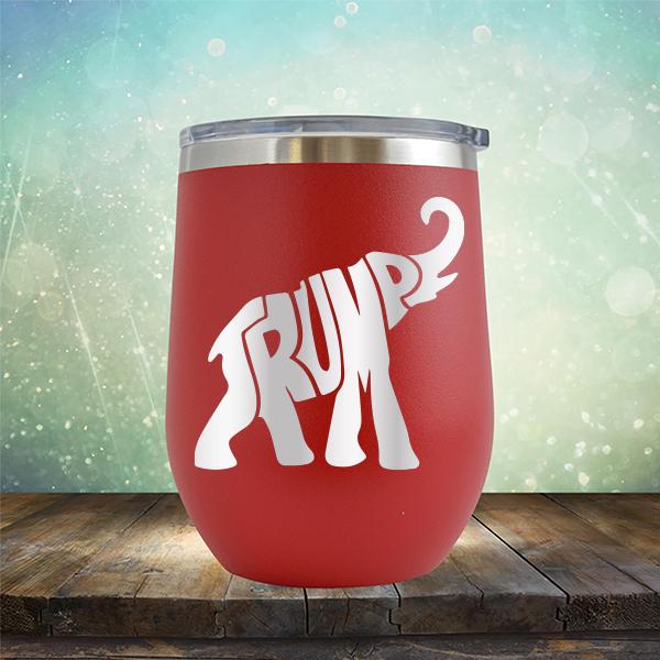 Trump Elephant - Stemless Wine Cup