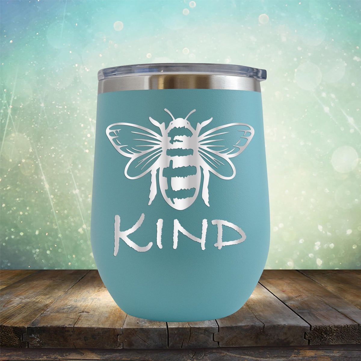 Bee Kind - Stemless Wine Cup