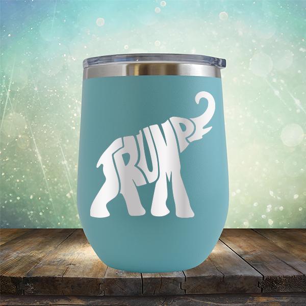 Trump Elephant - Stemless Wine Cup