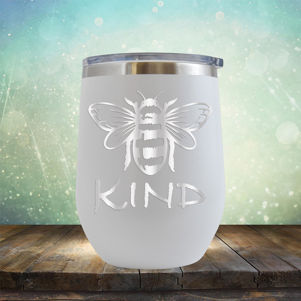 Bee Kind - Stemless Wine Cup